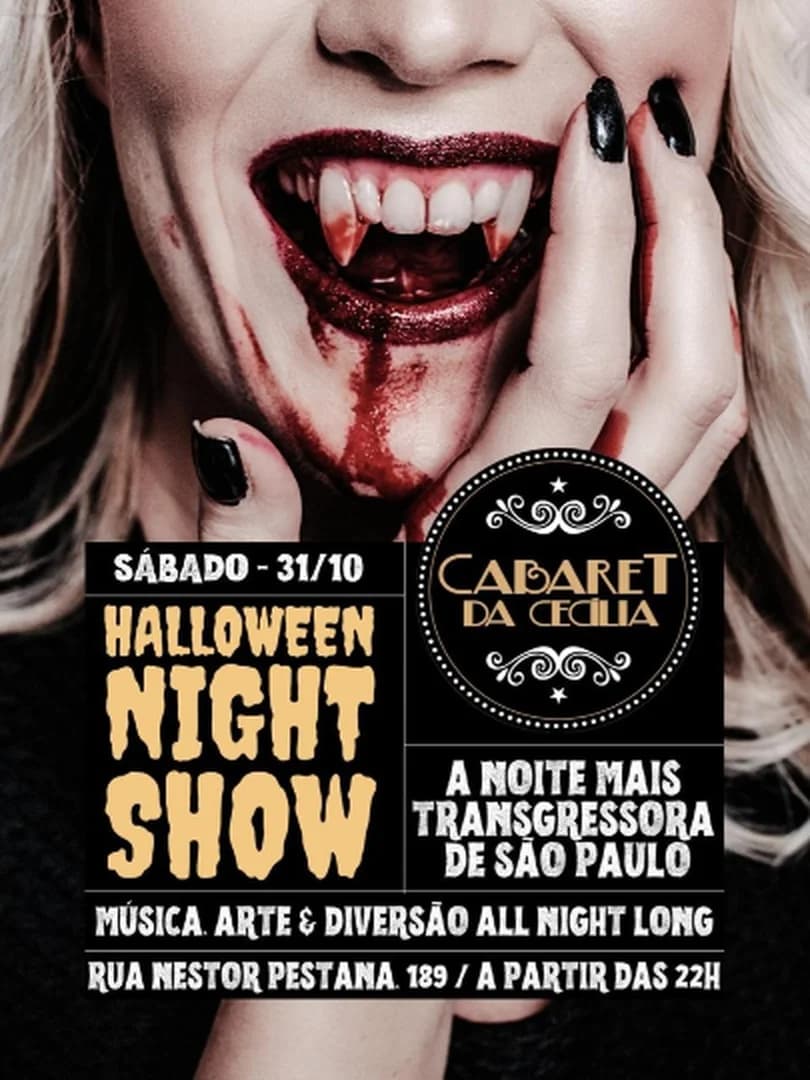 CABARET HALLOWEEN NIGHT SHOW