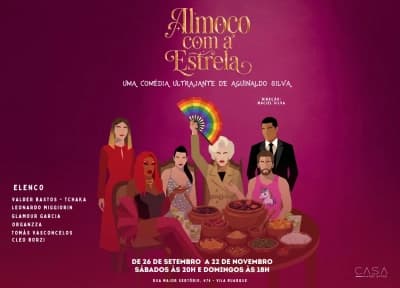 Almoço com a estrela